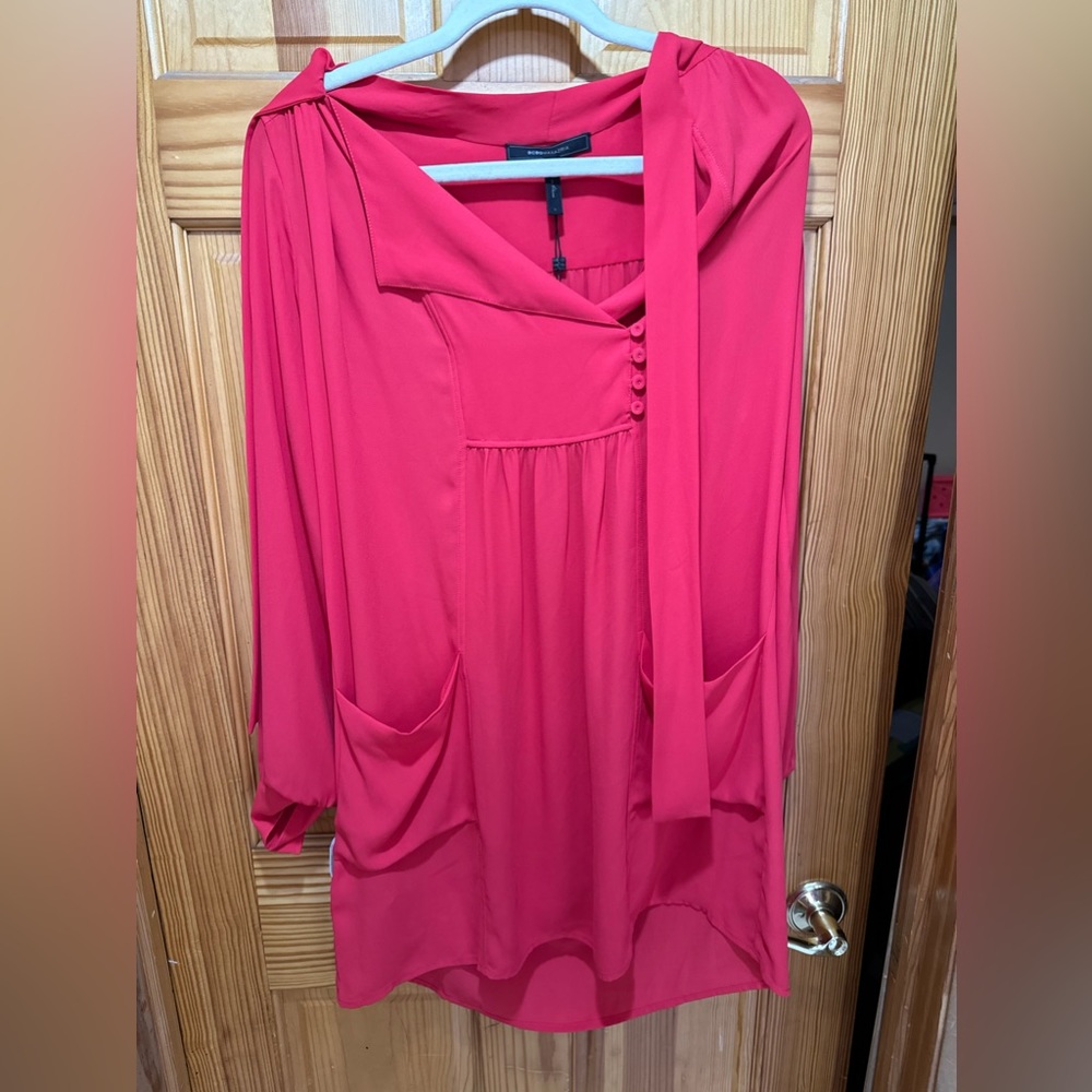 Bcbg shirt dress size large with tag